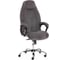 Кресло Tetchair boss lux флок, серое/серое перфорированное 29/29/06 19391 1