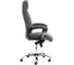 Кресло Tetchair boss lux флок, серое/серое перфорированное 29/29/06 19391 3