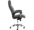Кресло Tetchair boss lux флок, серое/серое перфорированное 29/29/06 19391 4