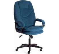 Кресло Tetchair comfort lt 22 флок, синее 32 19387