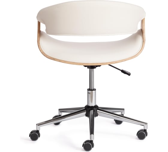 Кресло Tetchair bend искусственная кожа, натуральный/белый 13664