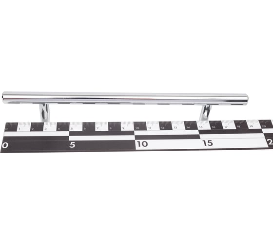 Ручка-рейлинг MFK-TORG L530-128-СР 128 мм, хром, диаметр 10 мм L530-128-10-СР