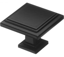 Ручка-кнопка MFK-TORG матовый черный, квадрат RK-105 BL
