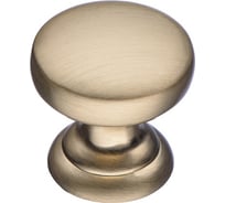 Ручка-кнопка MFK-TORG круглая, матовое золото K-2360 BSG