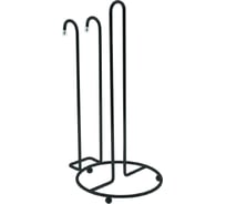 Полка для бумажного полотенца MFK-TORG настольная/навесная, диаметр 130 мм х 270 мм, черный матовый YJ-G218 BL