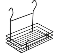 Одинарная полка MFK-TORG Тип-II, 275x155x240 мм, черный матовый LE 520 BL