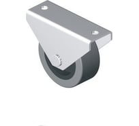 Мебельное неповоротное колесо для диванов MFK-TORG 512Р 40 мм, серый, пластик 5009050С