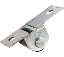 Выкатной ролик MFK-TORG 531-01/2 РВ прямой крепеж, цинк 15 мм 531-01/2