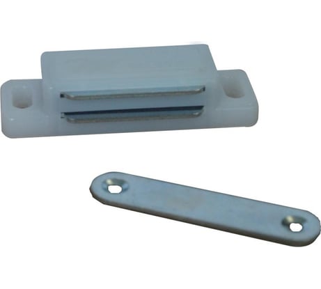 Мебельный магнит MFK-TORG 73 мм, белый 22001001-БЕЛЫЙ