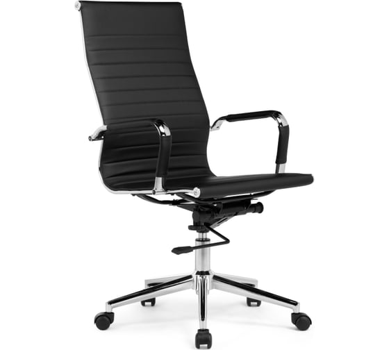 Компьютерное кресло Woodville reus black / chrome 15211