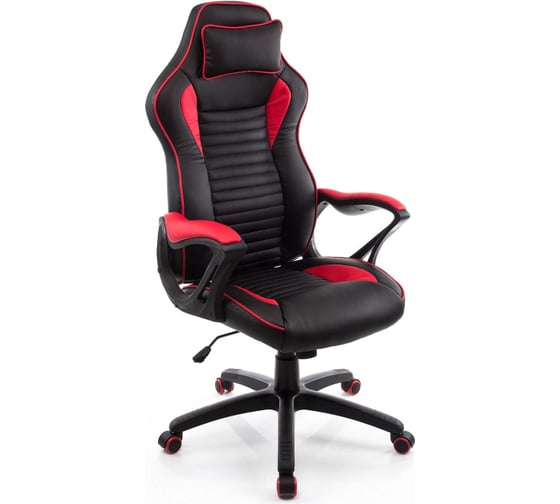 Компьютерное кресло Woodville leon красное / черное 1724 1