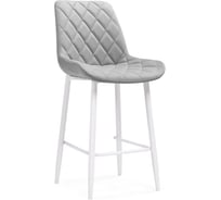 Полубарный стул Woodville баодин светло-серый / белый 517170