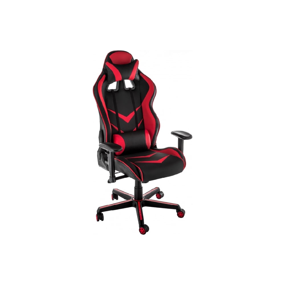 Игровое кресло черно красное