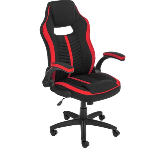 Компьютерное кресло Woodville plast черное / красное 11677 1