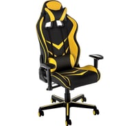 Компьютерное кресло Woodville racer черное / желтое 11379