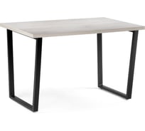 Стол Woodville лота лофт 120 25 мм юта/черный матовый 489626