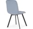 Стул на металлокаркасе Woodville bruk light blue/black 15201 4