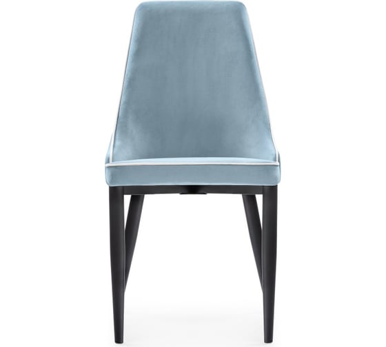 Стул на металлокаркасе Woodville kora 1 light blue/white/black 15080