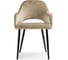 Стул на металлокаркасе Woodville konor champagne/black 11953 3