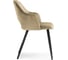 Стул на металлокаркасе Woodville konor champagne/black 11953 4