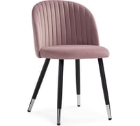 Стул на металлокаркасе Woodville gabi light purple/black 15200