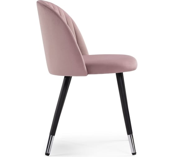 Стул на металлокаркасе Woodville gabi light purple/black 15200