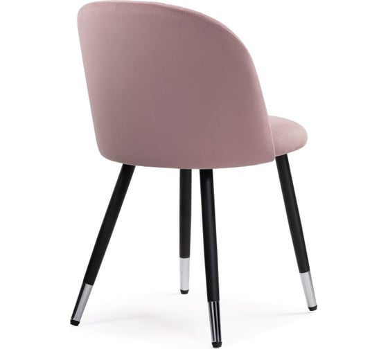 Стул на металлокаркасе Woodville gabi light purple/black 15200