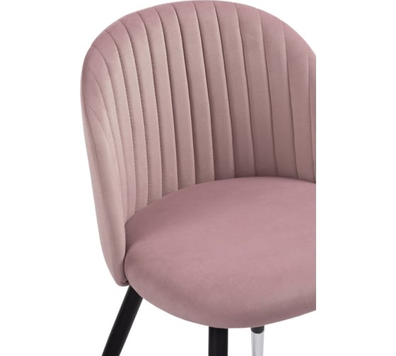 Стул на металлокаркасе Woodville gabi light purple/black 15200