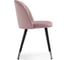 Стул на металлокаркасе Woodville gabi light purple/black 15200 3