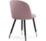 Стул на металлокаркасе Woodville gabi light purple/black 15200 4