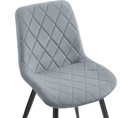 Стул на металлокаркасе Woodville fox black/gray 15280