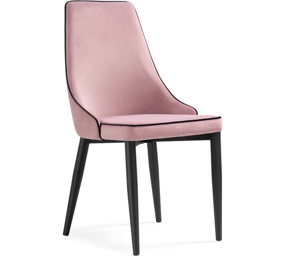 Стул на металлокаркасе Woodville kora 1 light purple/black 15274 1