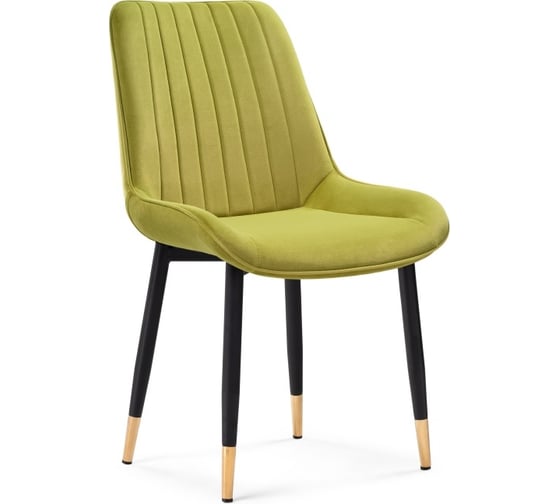 Стул на металлокаркасе Woodville seda 1 khaki/gold/black 15294