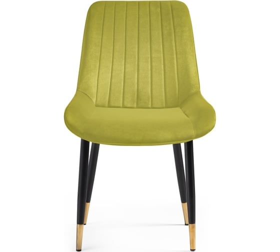Стул на металлокаркасе Woodville seda 1 khaki/gold/black 15294