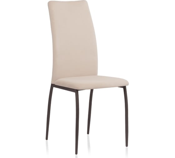 Стул на металлокаркасе Woodville tod beige/black 15276 1