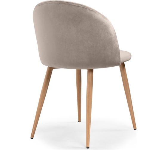 Стул на металлокаркасе Woodville aldo beige/wood 15368