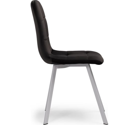 Стул на металлокаркасе Woodville bruk dark gray/white 15240