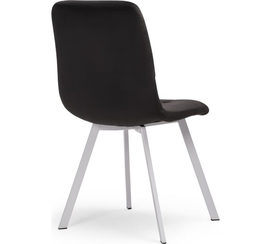 Стул на металлокаркасе Woodville bruk dark gray/white 15240