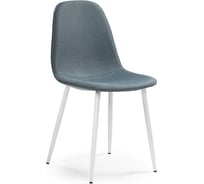 Стул на металлокаркасе Woodville lilu gray/white 15266