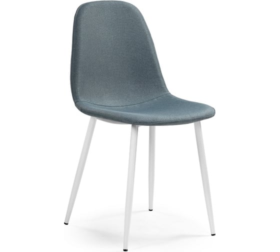 Стул на металлокаркасе Woodville lilu gray/white 15266