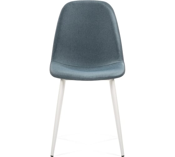 Стул на металлокаркасе Woodville lilu gray/white 15266