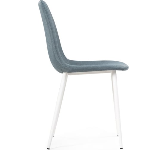 Стул на металлокаркасе Woodville lilu gray/white 15266