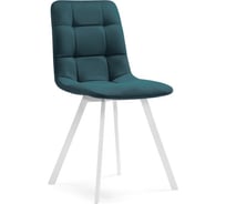 Стул на металлокаркасе Woodville чилли морская волна/белый 489707