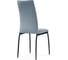 Стул на металлокаркасе Woodville tod light blue/black 15360 4