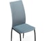 Стул на металлокаркасе Woodville tod light blue/black 15360 5