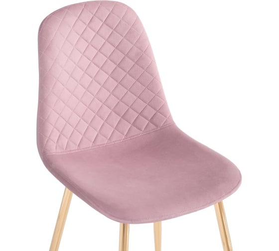 Стул на металлокаркасе Woodville dabl light purple/gold 15323