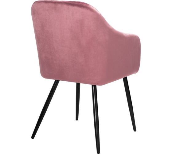 Стул на металлокаркасе Woodville slam dark pink 11894