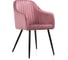 Стул на металлокаркасе Woodville slam dark pink 11894 1