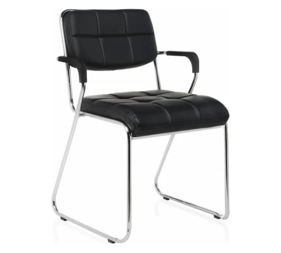 Стул на металлокаркасе Woodville iso lux black 15040 1