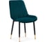 Стул на металлокаркасе Woodville seda 1 green/gold/black 15286 1